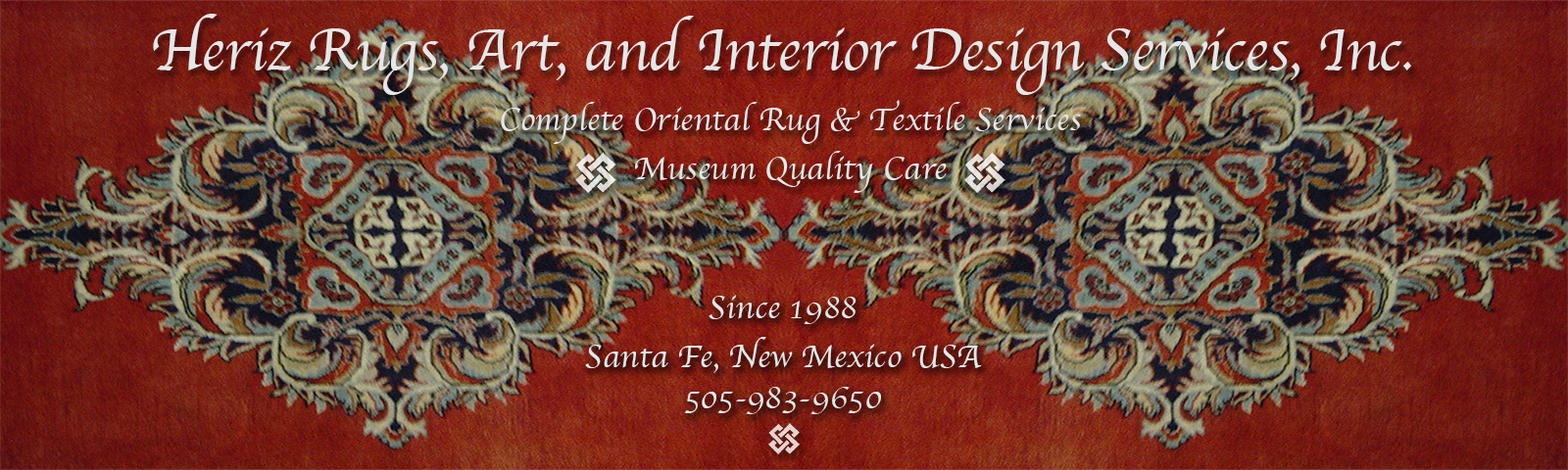 Heriz Rugs, Art, and Interior Design Services, Inc.